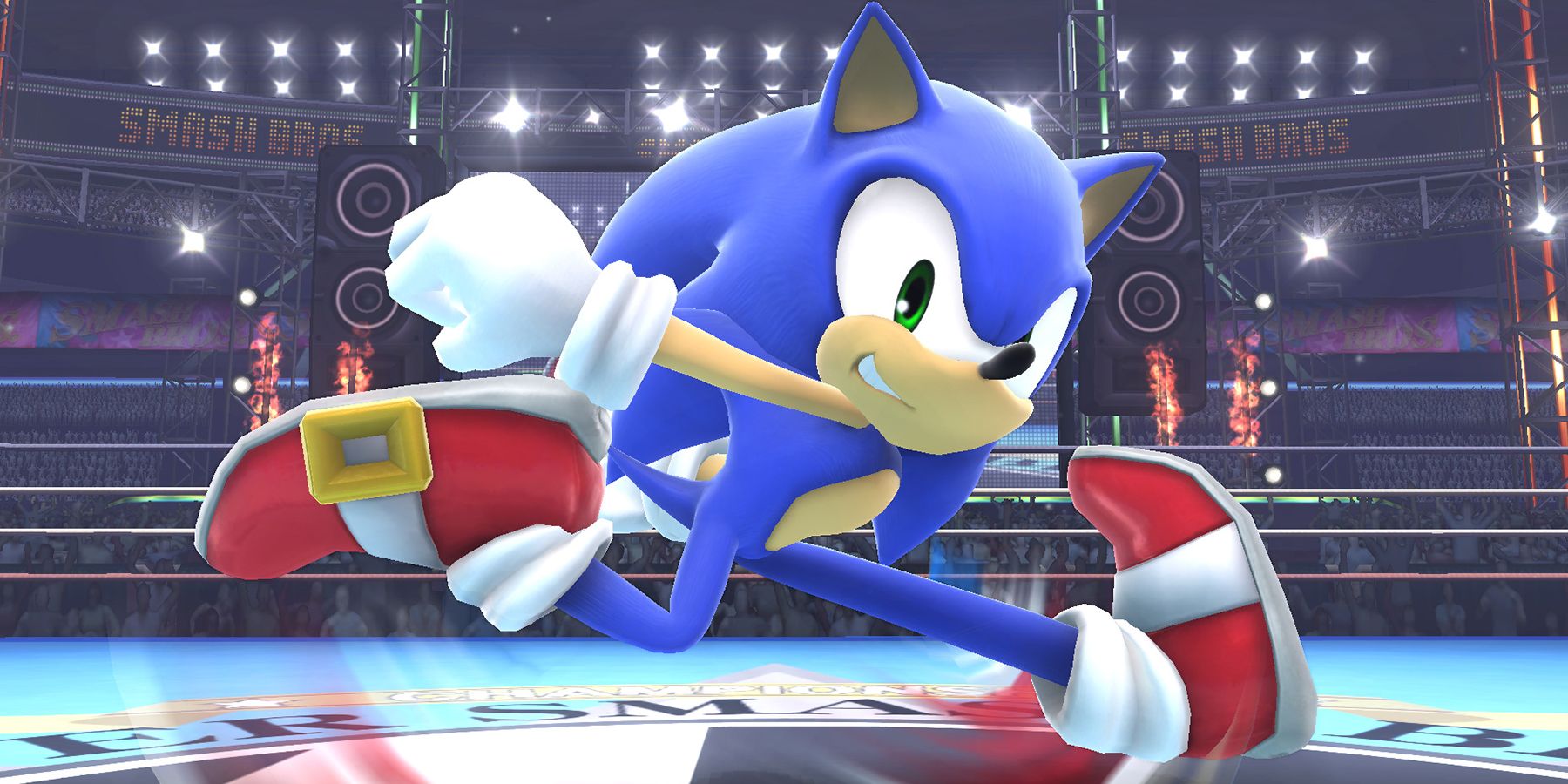 Super Smash Brothers' Sonic The Hedgehog, a crossover with Sega.