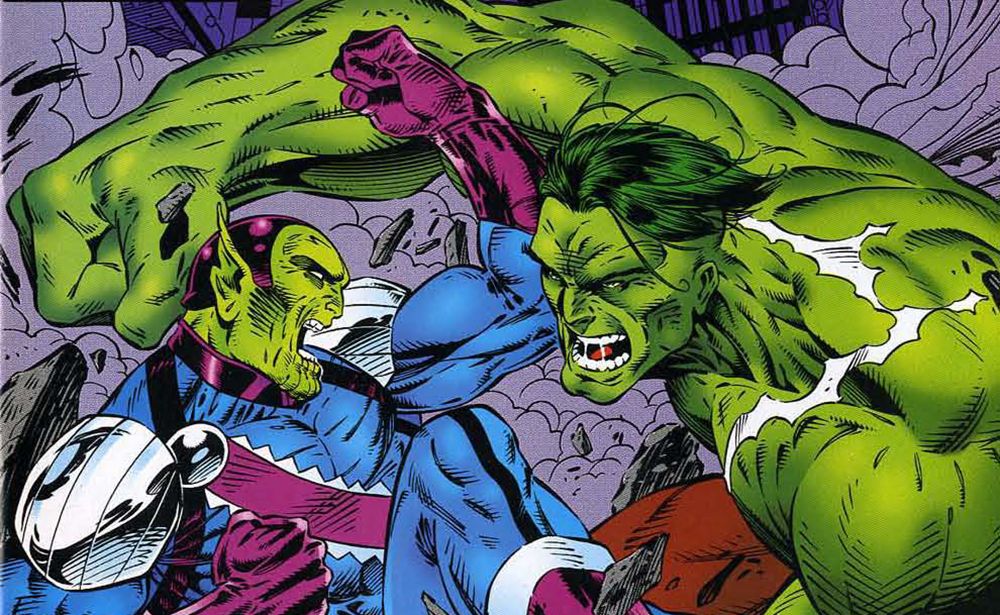 Talos vs the Hulk