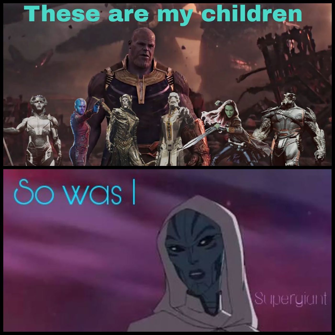 Thanos Black Order Children