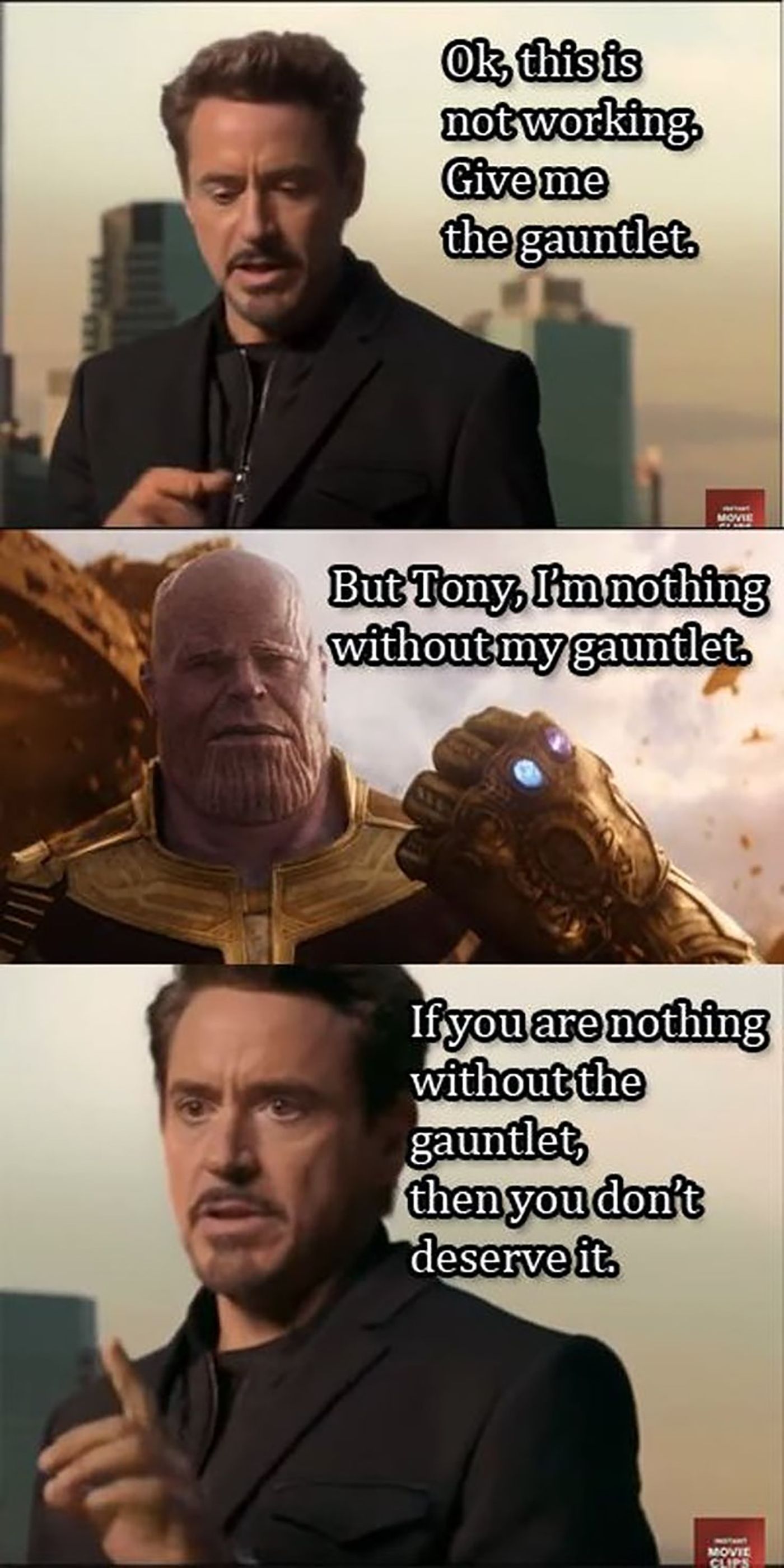 Thanos Iron Man