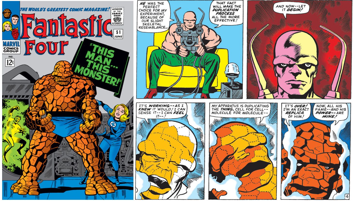 The Thing Impostor Fantastic Four #51