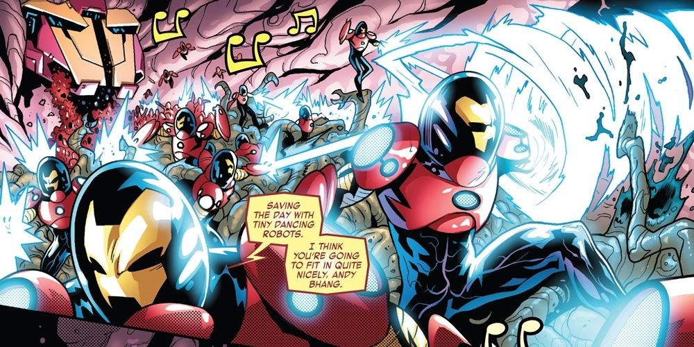 Tony Stark Iron Man Nanobot Iron Men