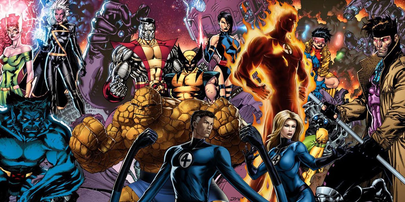 X-Men Fantastic Four Disney deal