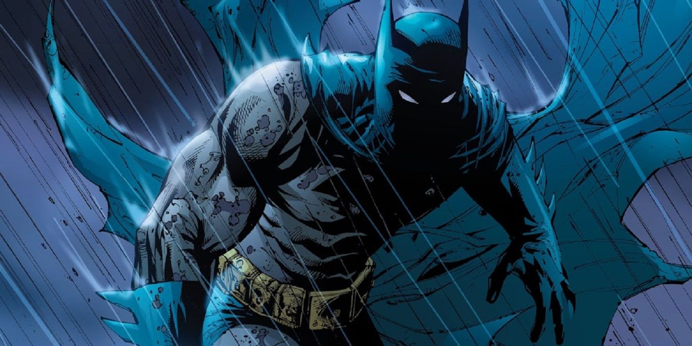 Batman emerges from being buried alive in DC Comics