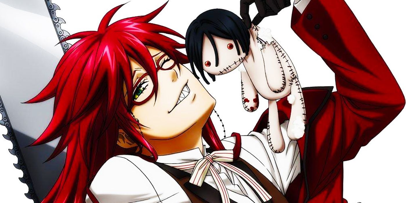 Grelle Sutcliff, a demented Grim Reaper from Black Butler