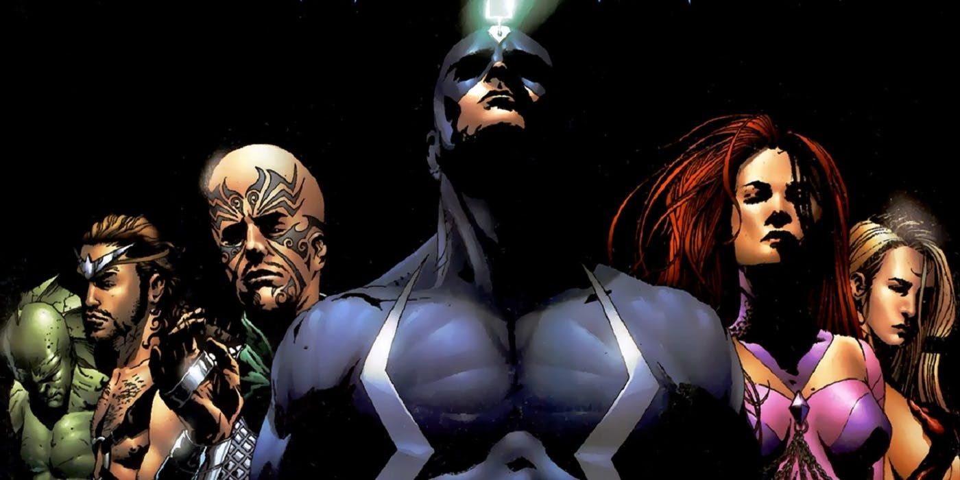 The Inhuman Royal Family, led by Black Bolt, in Marvel Comics