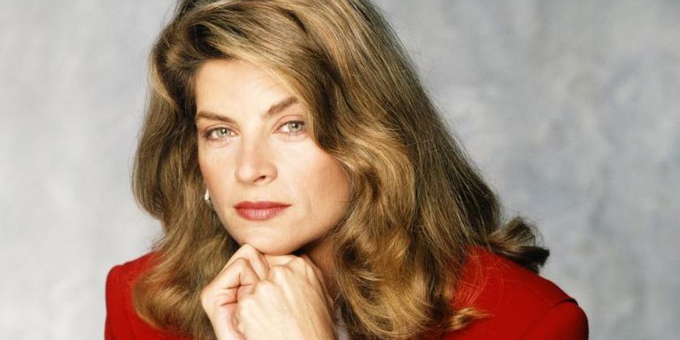 Actor Kirstie Alley posing for a portrait.