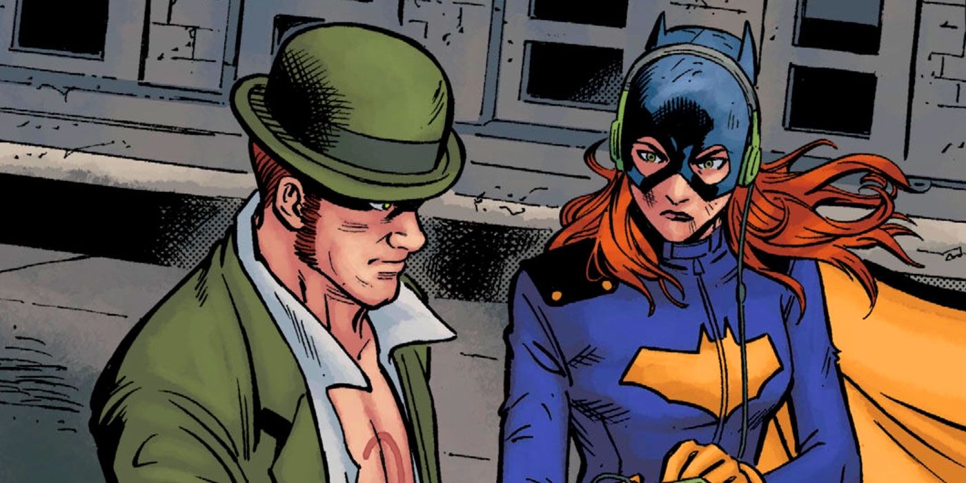 The Riddler Takes Batgirl Out on a Date the Only Way He Can