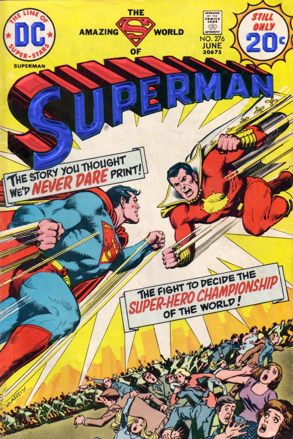 50 Years Ago, Superman First Fought Captain Marvel...Well, Almost