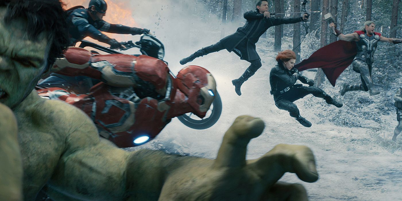 Avengers Age of Ultron Fight Scenes
