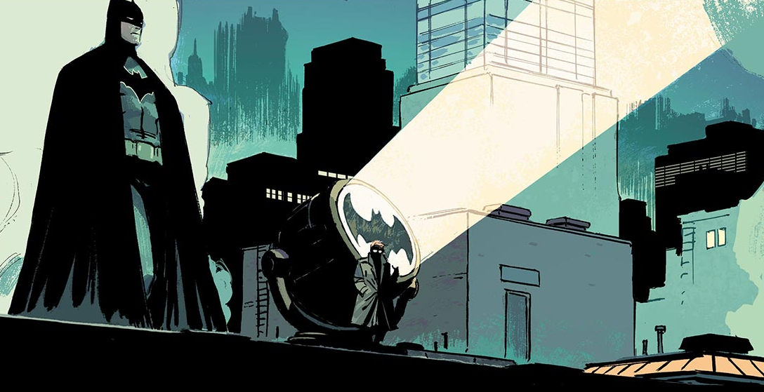 Batman 51 Dick Grayson and Commissioner Gordon