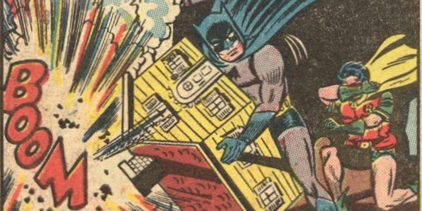 Batman saves Robin with a Deus Ex Machina