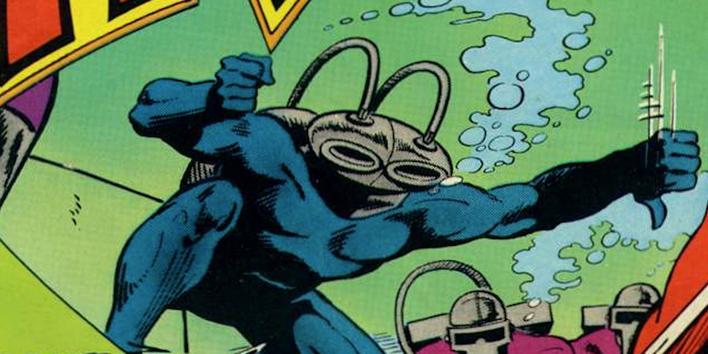 Black Manta Does not Approve Adventure Comis 452