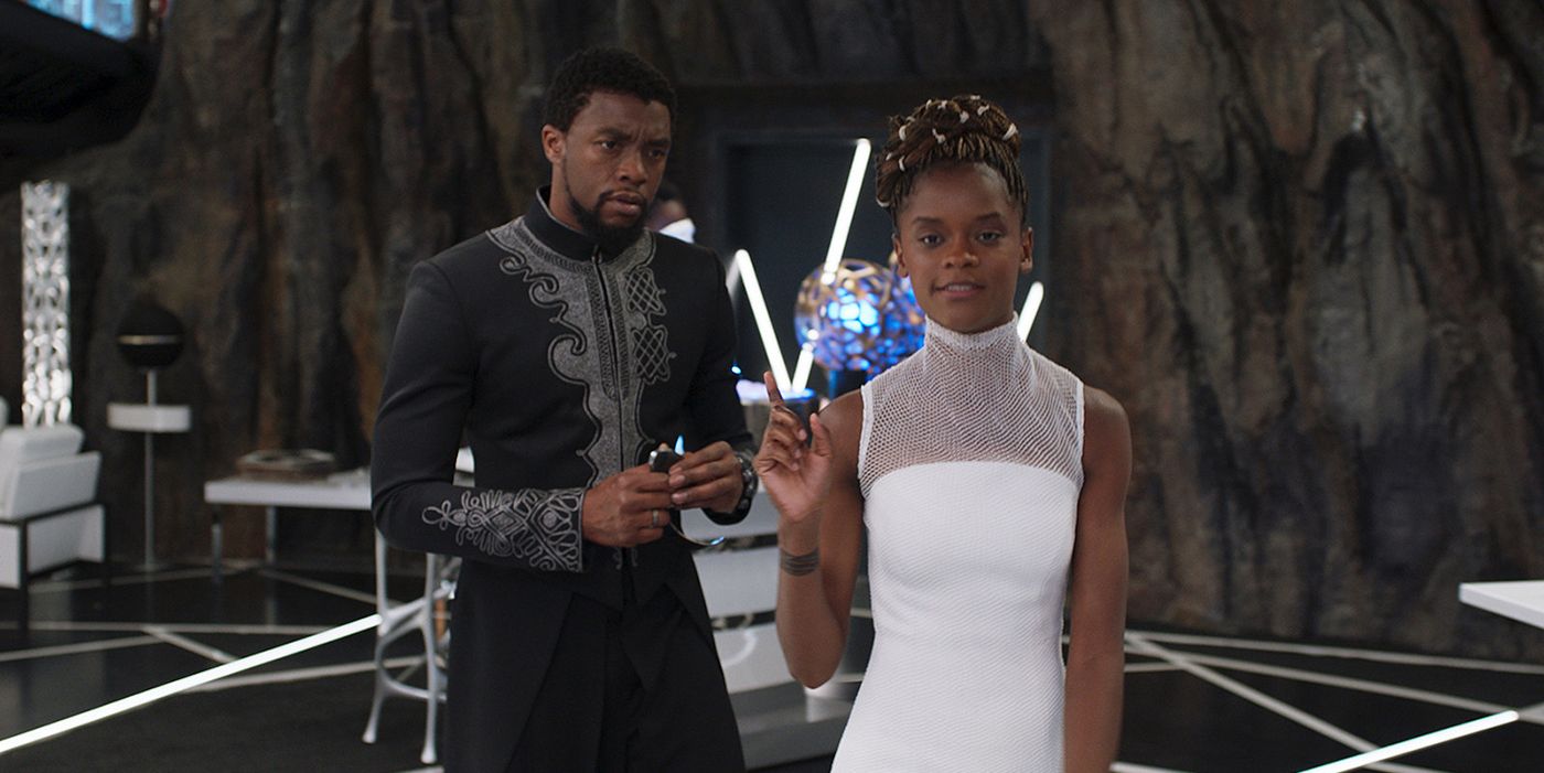 Black Panther T'Challa and Shuri