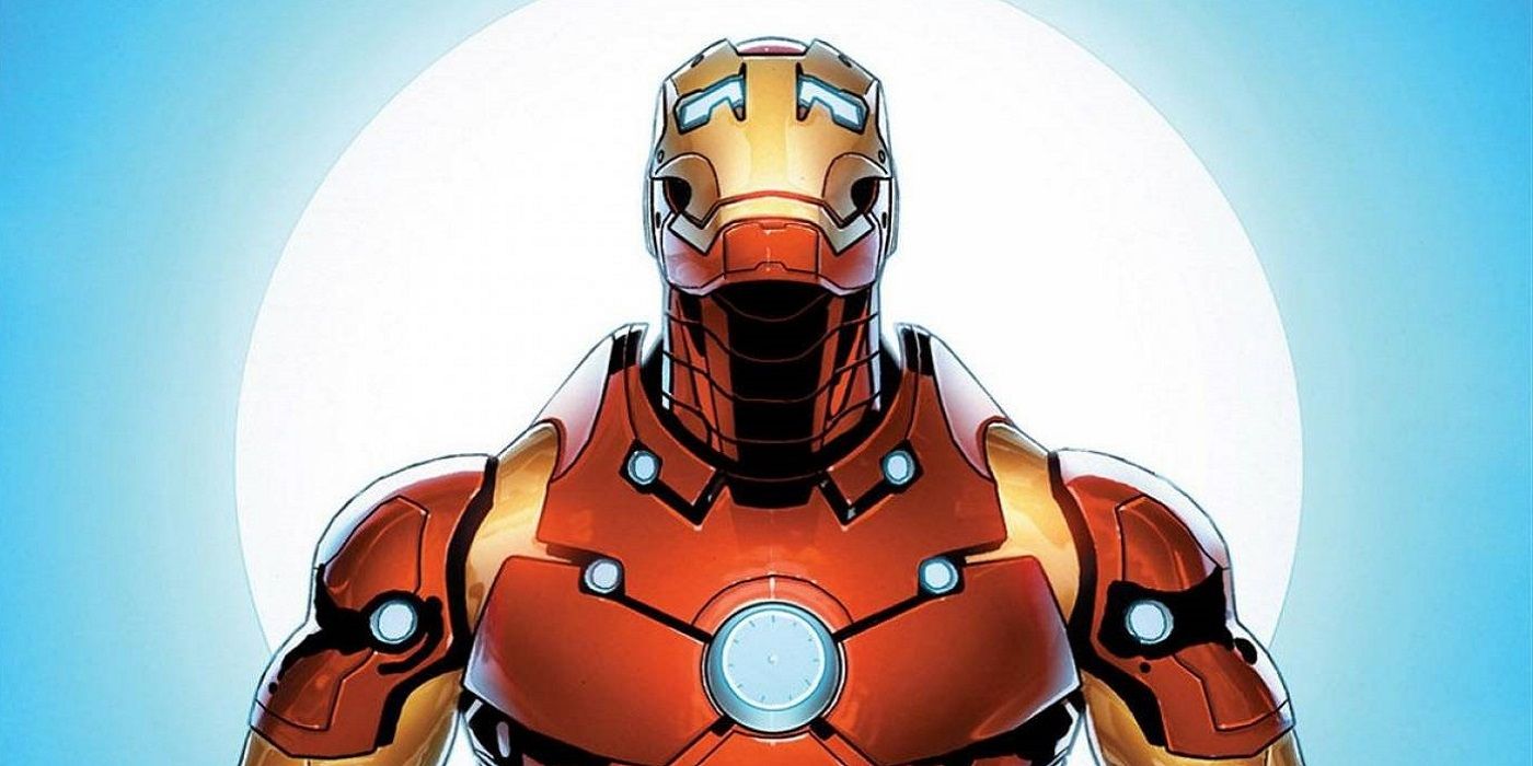 Iron Man in his Bleeding Edge armor