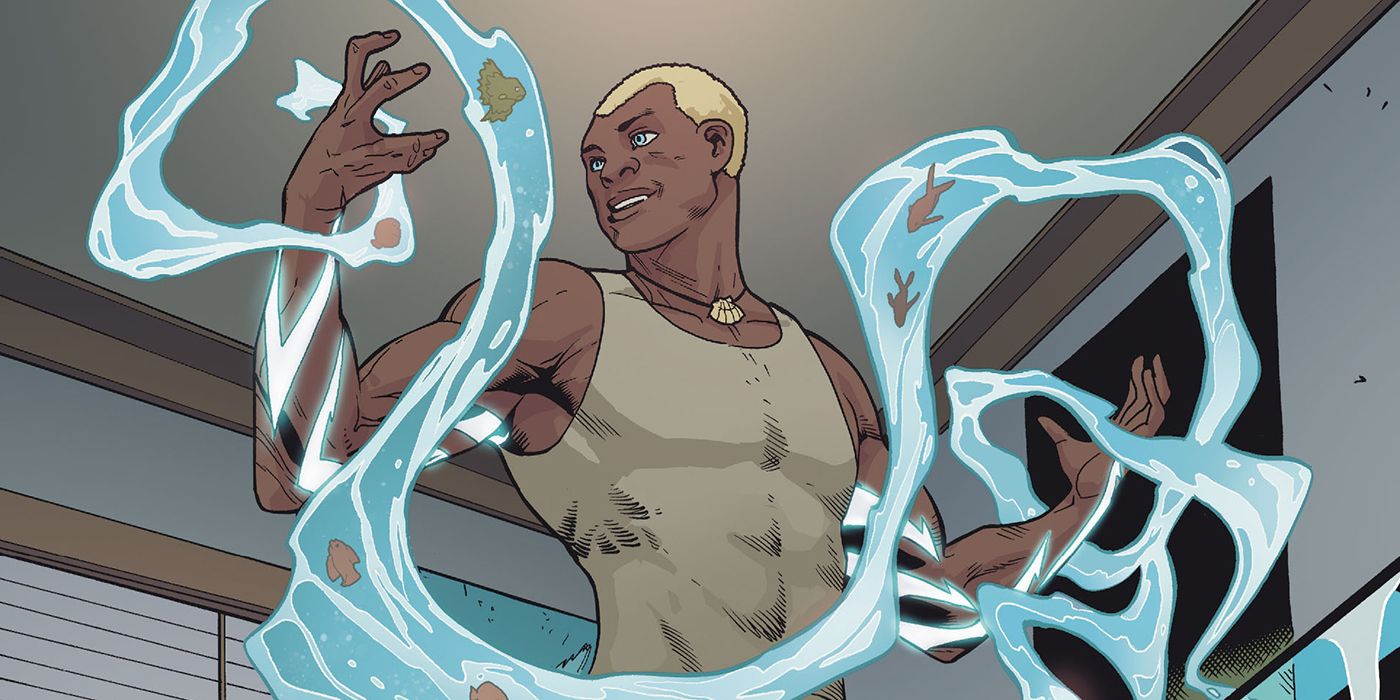 Jackson Hyde tests out his Atlantean powers