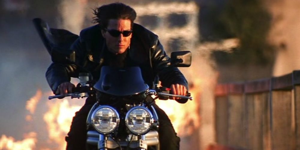 Mission Impossible 2 Motorcycle Joust