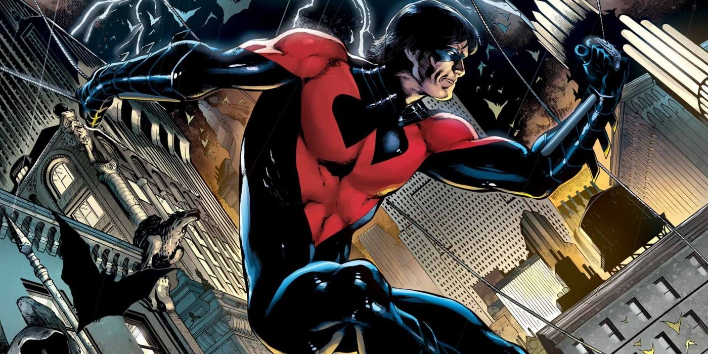 Nightwing in his New 52 costume