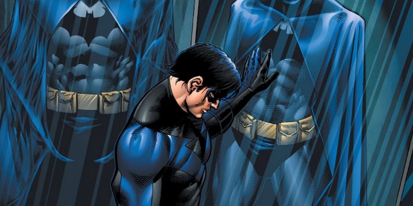Nightwing with Batsuit