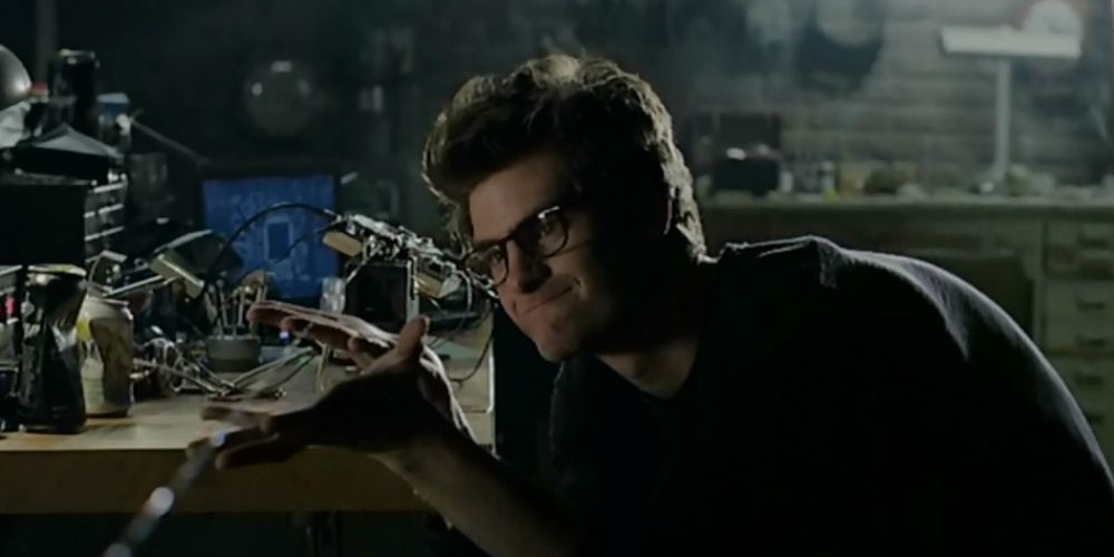 Peter Parker Invents Web Shooter Amazing Spider Man