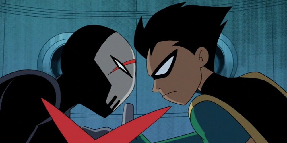 Red X vs Robin in Teen Titans