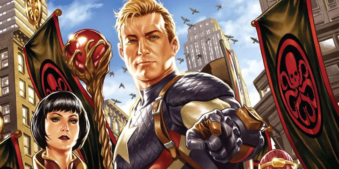 Secret Empire Captain America leads Hydra