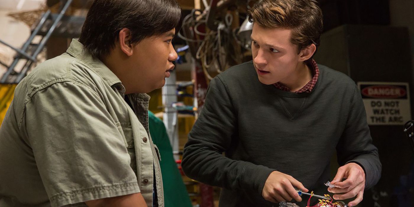 Spider-Man Homecoming Peter Parker and Ned
