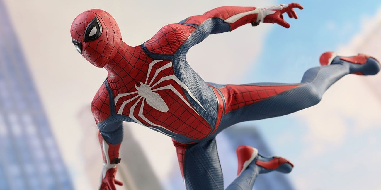 Spider-Man PS4 Hot Toys figure header