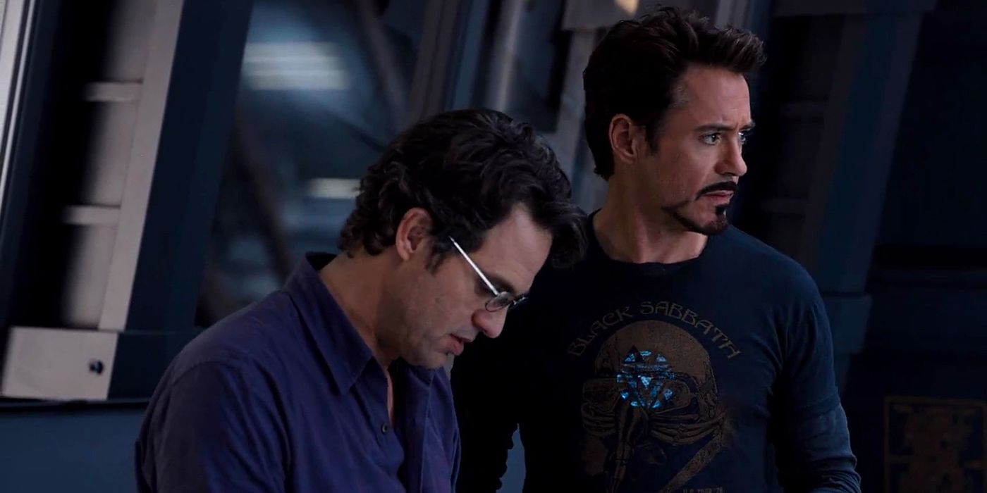 The Avengers Bruce Banner Tony Stark