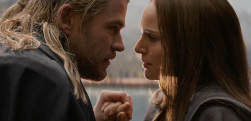Thor and Jane post-credit scene