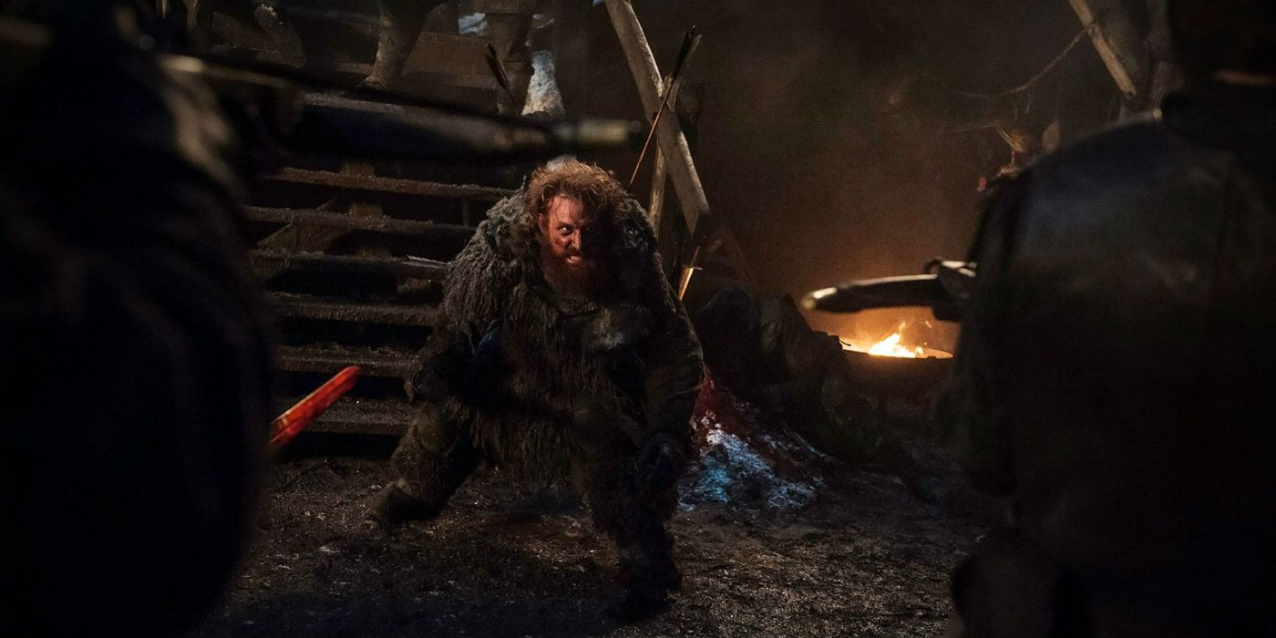 Tormund Giantsbane in the Night's Watch in Game of Thrones
