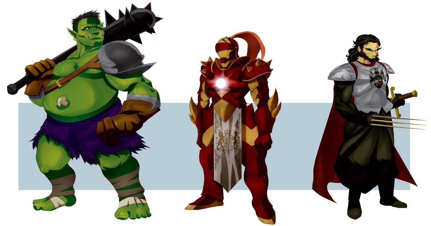 TovioRoger Medieval Avengers