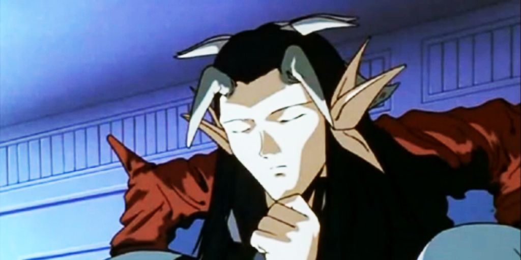 Yomi, one of the Three Kings of the Demon realm, in Yu Yu Hakusho