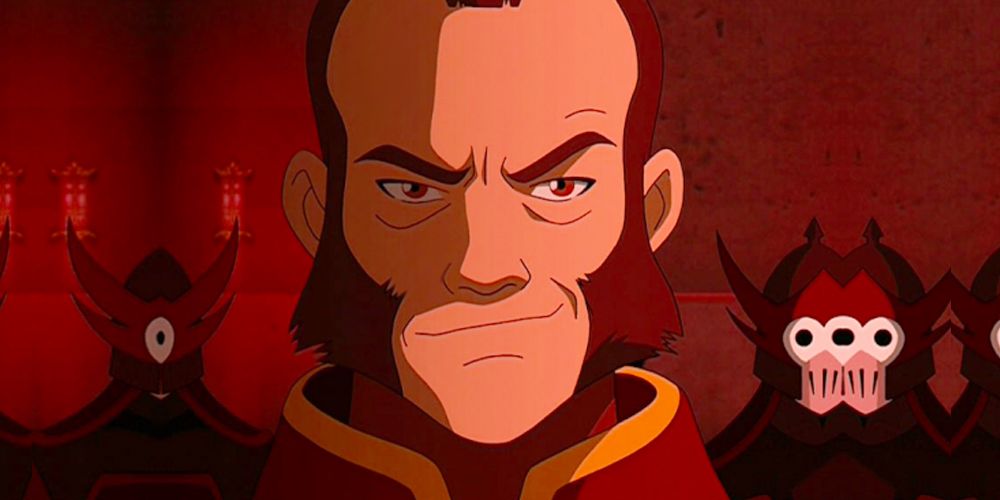 Admiral Zhao in Avatar: The Last Airbender