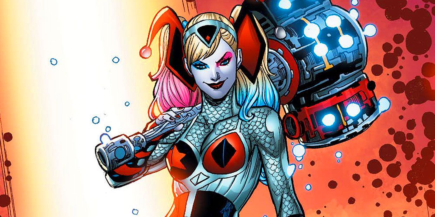 Harley Quinn and her hammer