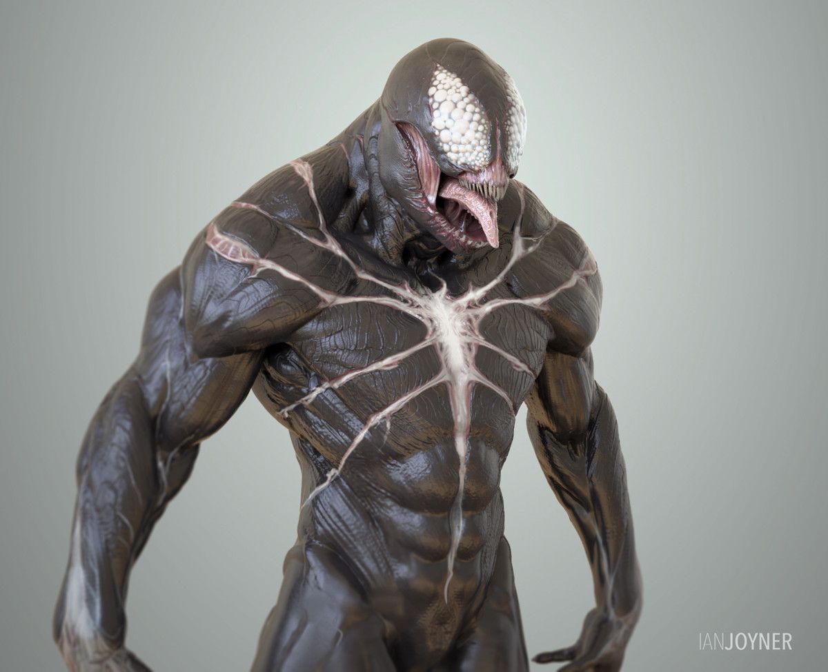 Venom Fan Art Is Scarier Than Tom Hardy S Movie Version