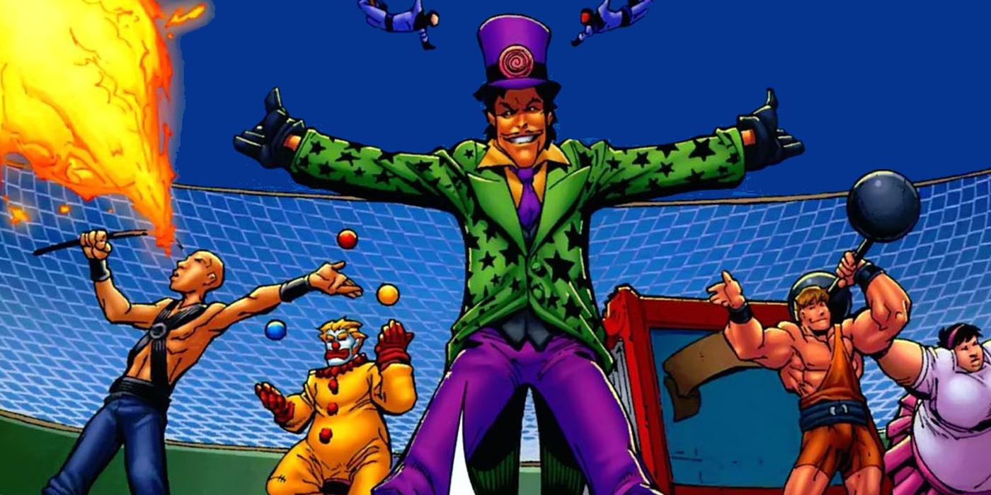 The Ringmaster and his Circus Of Crime in Marvel Comics