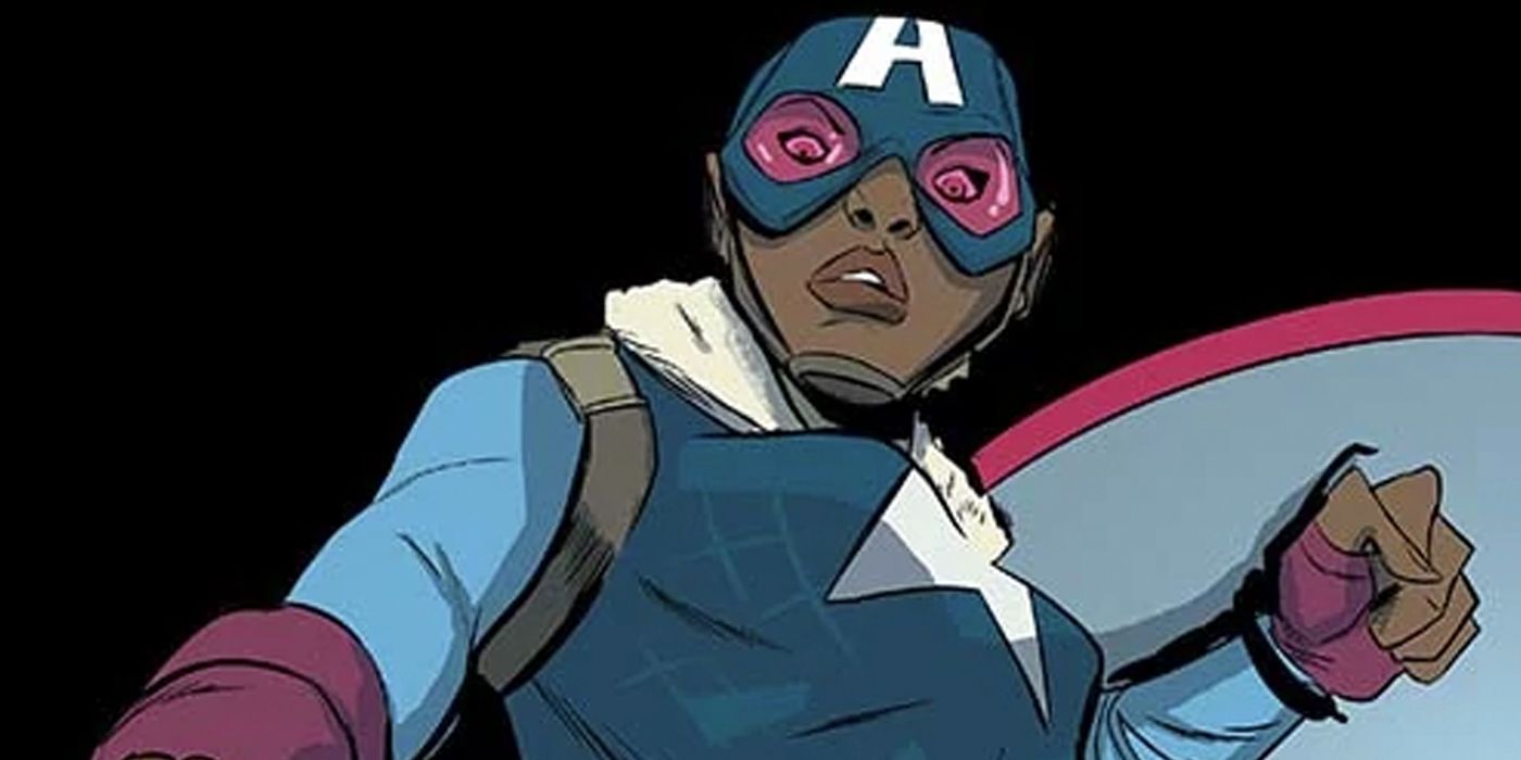Samantha Wilson as Captain America in Marvel Comics