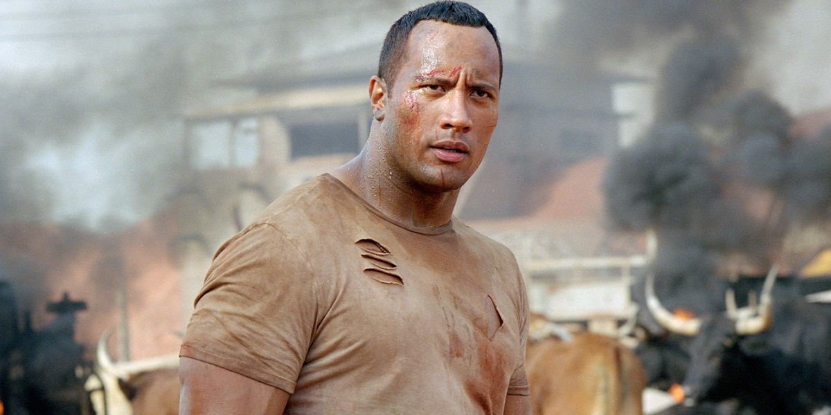 Dwayne the Rock in Welcome to the Jungle