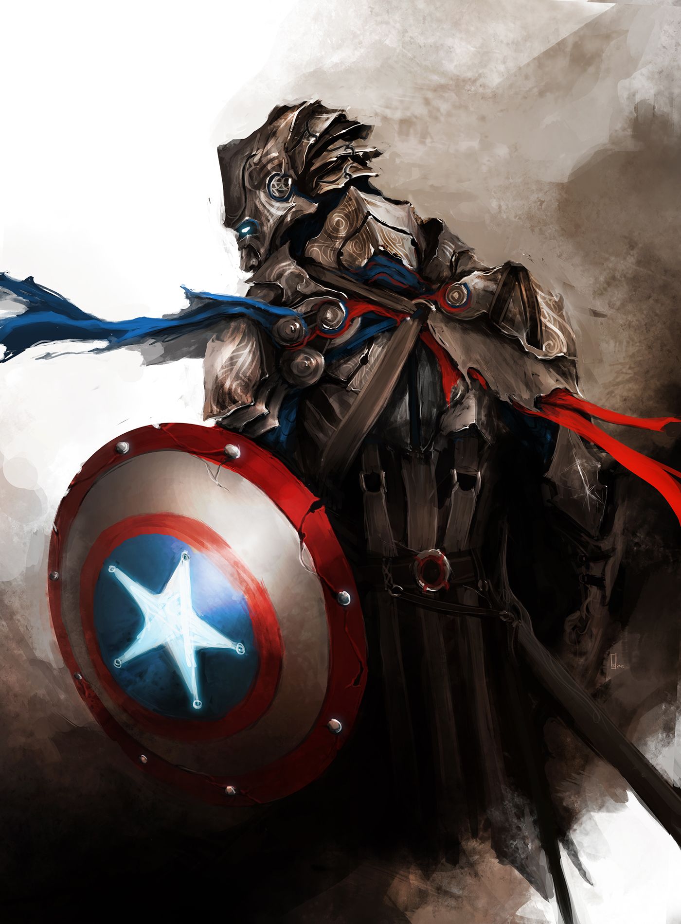 theDURRRRIAN Captain America