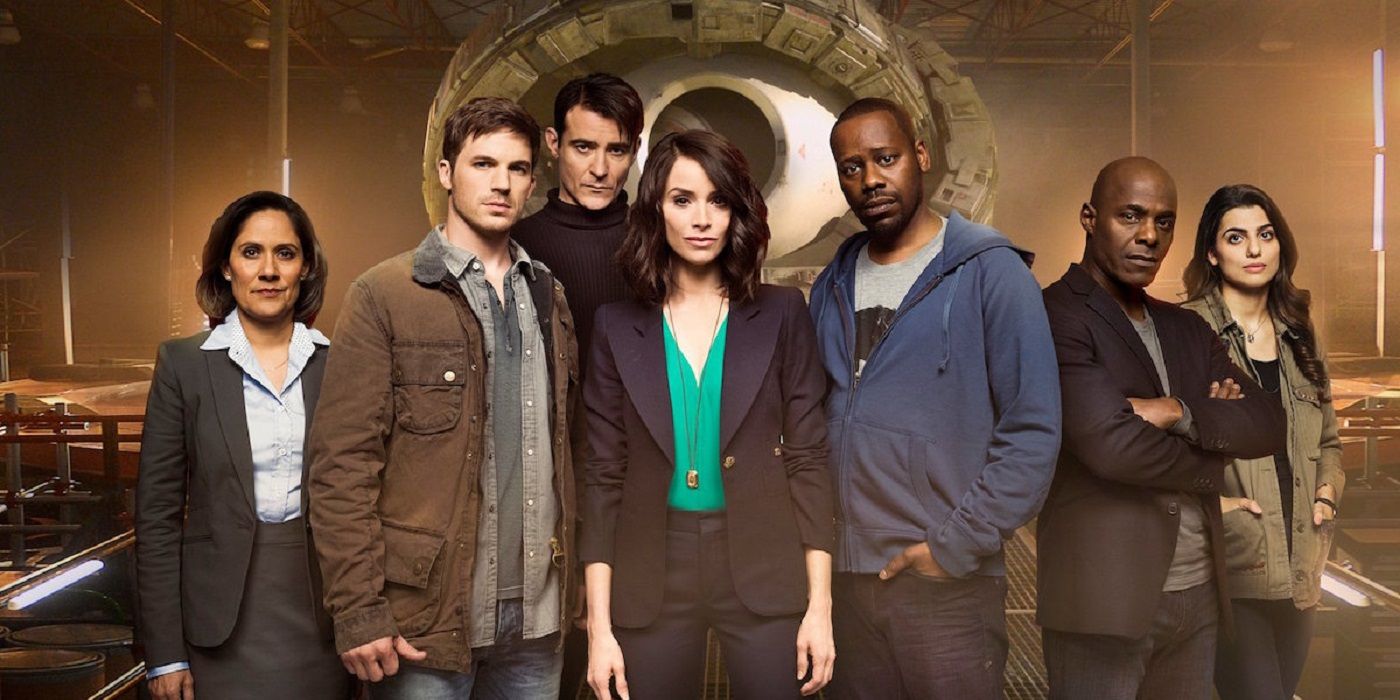 The cast of Timeless