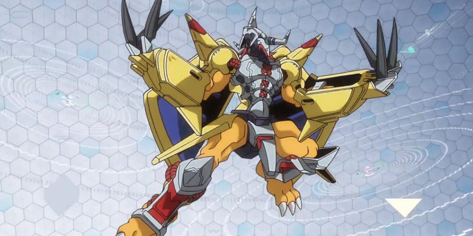 Digimon Digivolution anime Wargreymon's transformation