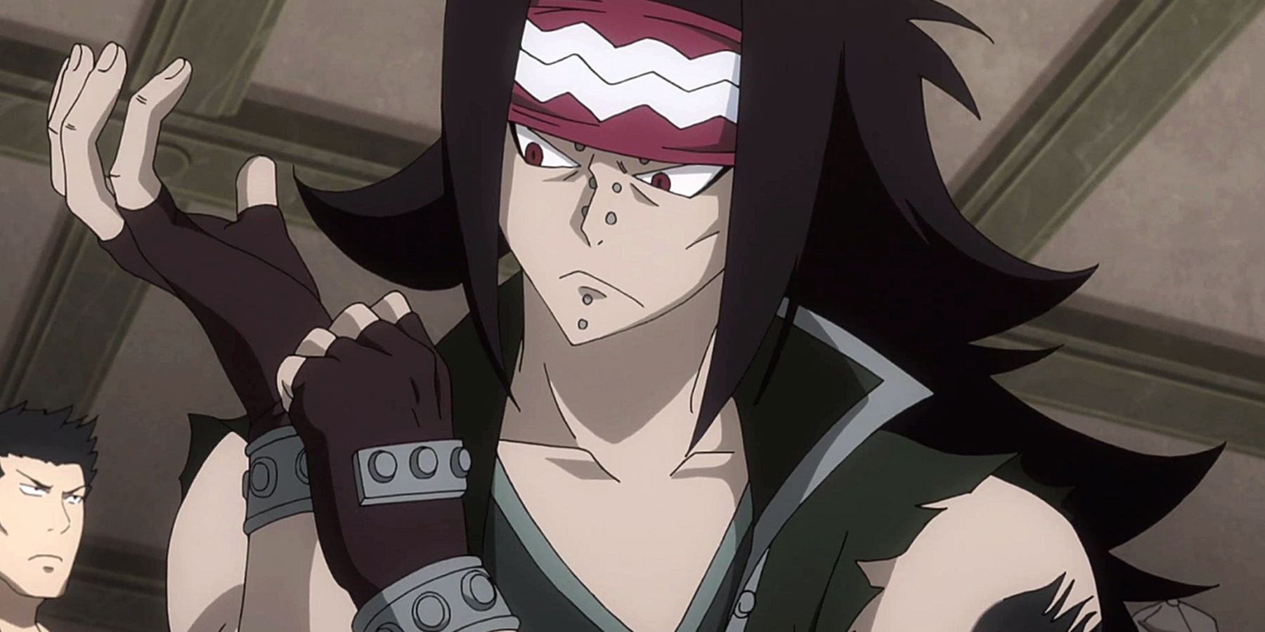 Gajeel from Fairy Tail.