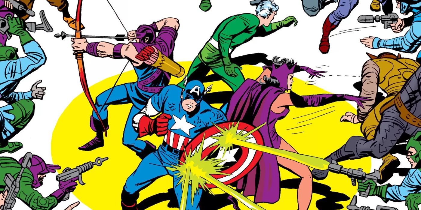 The Avengers Cap's Kooky Quartet