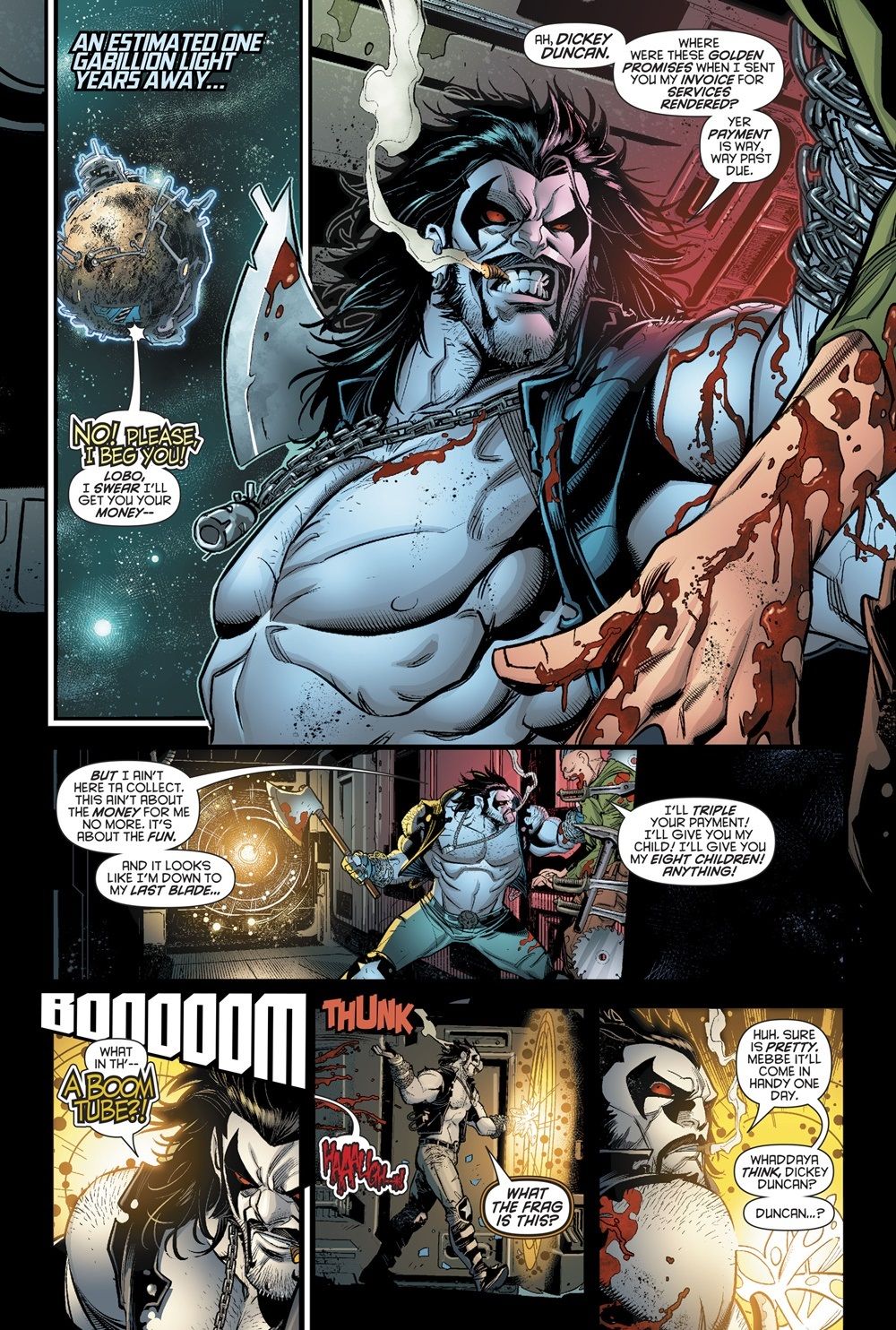 Harley Quinn 47 Lobo Splinter of Destiny