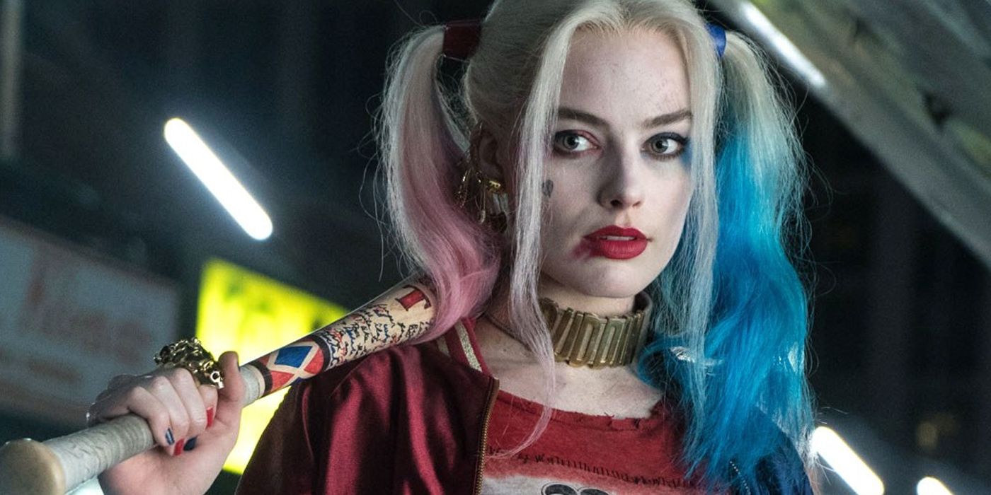 Harley Quinn as Margot Robbie in Suicide Squad.
