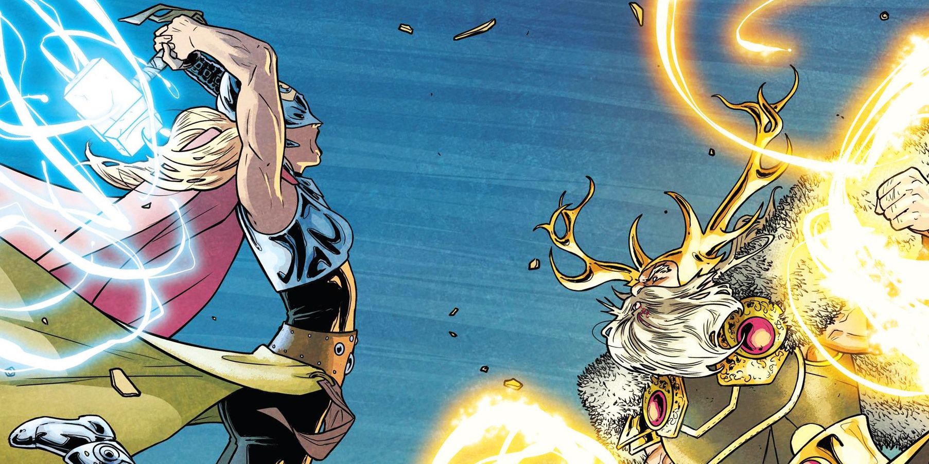 Jane Foster Thor Fights Odin