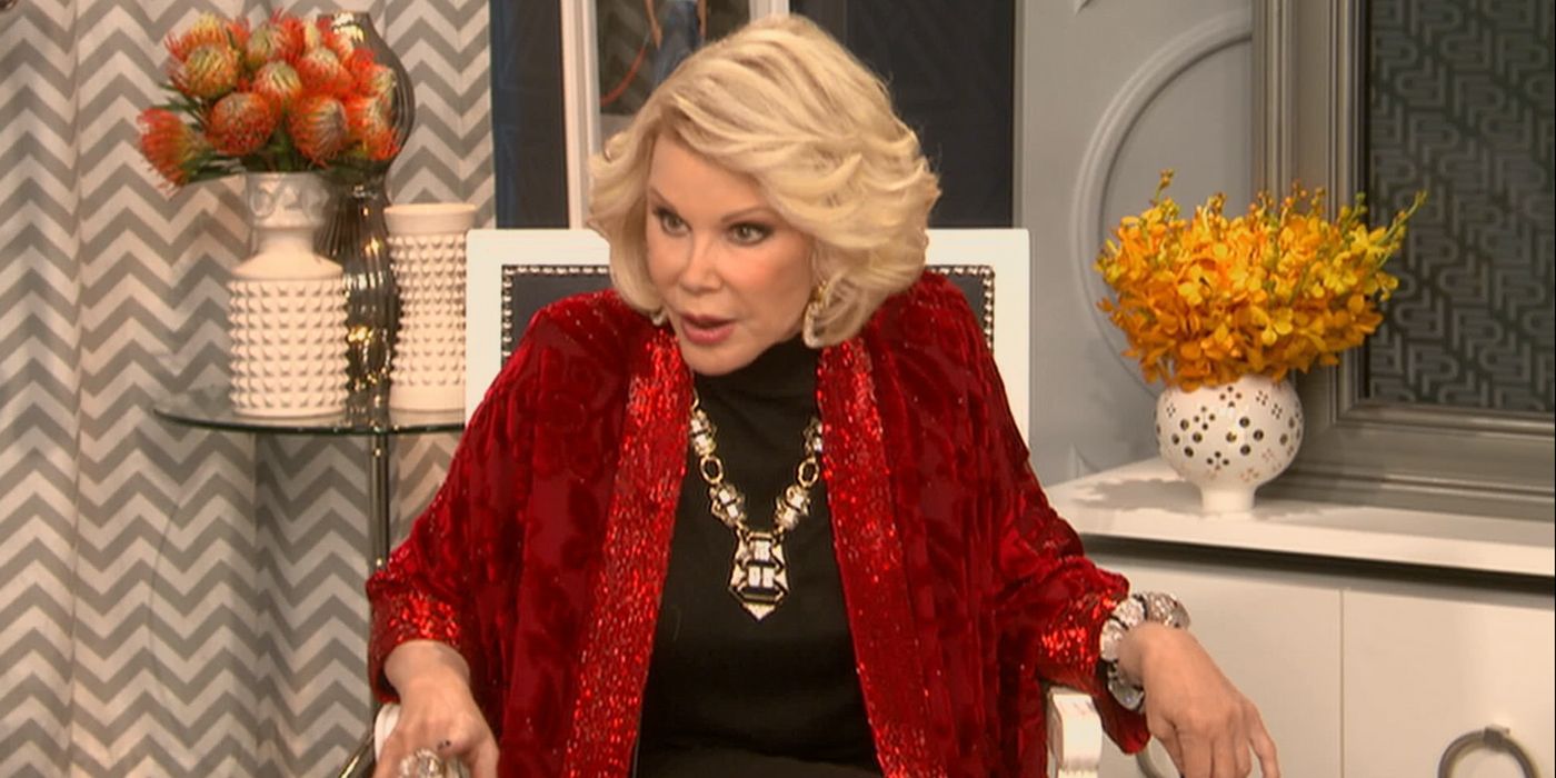 Joan Rivers delivers Fashion Police advice for Iron Patriot in Iron Man 3 in the MCU