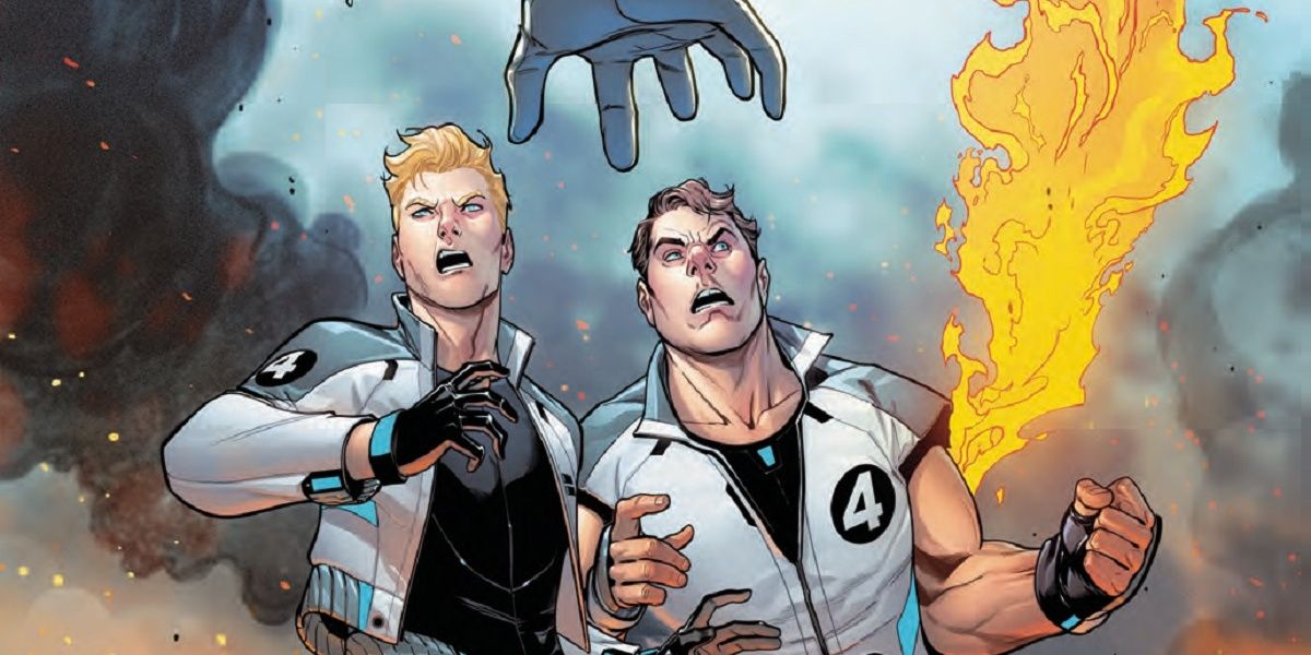 Marvel 2-In-One Ben Grimm Johnny Storm powerless header