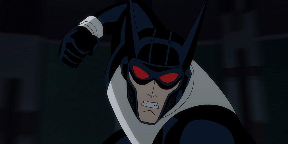 Michael C Hall as Batman in Justice League Gods and Monsters